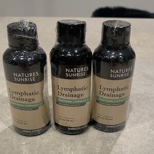 Lymphatic Drainage Herbal Extracts - Black and Cream